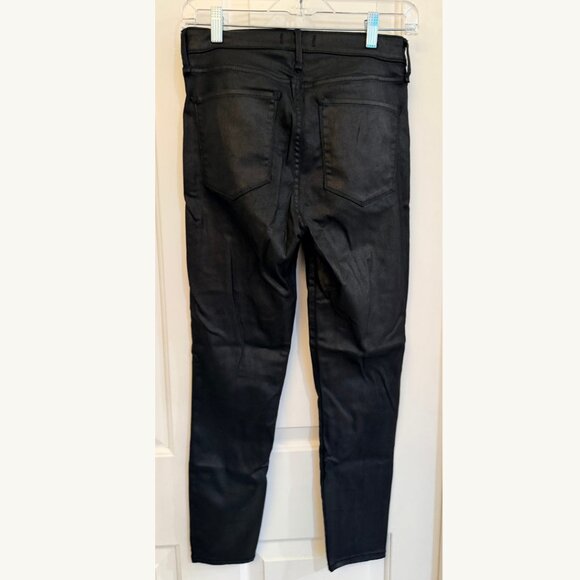 Abercrombie & Fitch High Rise Super Skinny Ankle Jeans Black 29 / 8R - Picture 5 of 9